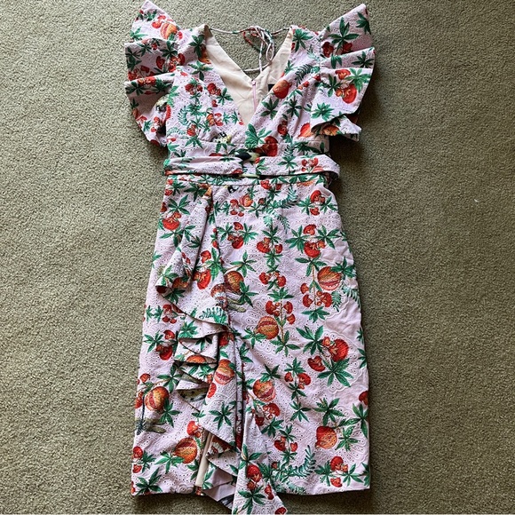 PatBo Pomegranate Butterfly Dress size US 10 - Picture 3 of 5